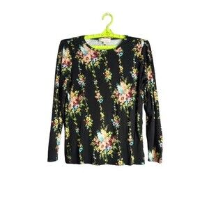 Philosophy Republic Clothing Long sleeve Blouse Womens Large Multicolored Floral